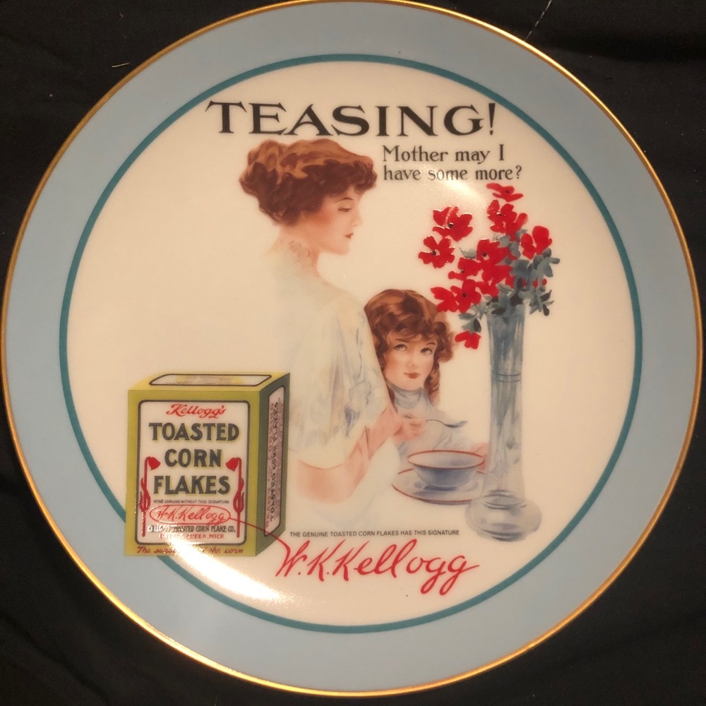 Kellogg’s nostalgia collective plate.